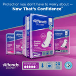 Attends® Discreet Women's Maximum Long Bladder Control Pad, 14.5-Inch Length