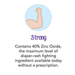 Desitin® 40% Zinc Oxide Diaper Rash Ointment Maximum Strength Paste, 2 oz. Tube