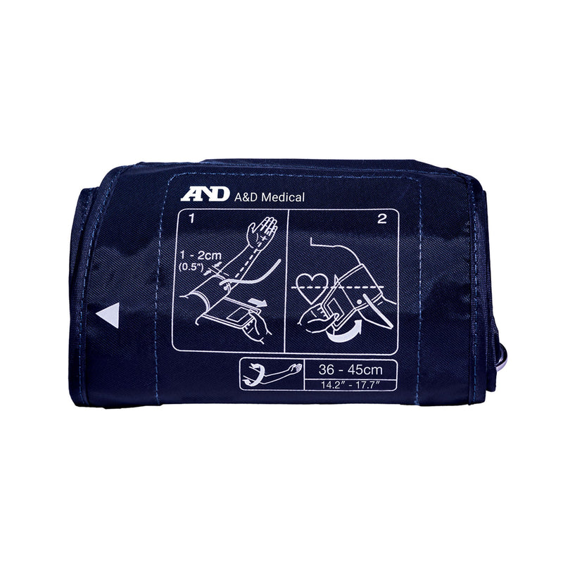 Reusable Blood Pressure Cuff Accufit® 36 to 45 cm Arm Nylon Cuff Large Cuff