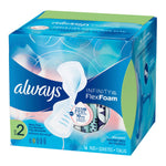 Always® Infinity Super Pads with Wings, Size 2