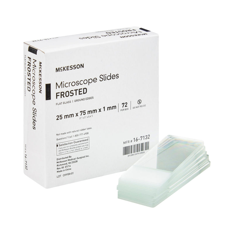 McKesson Frosted Microscope Slide, 1 x 3 Inch