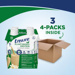 Ensure® Plant Based Protein Nutrition Shake, Vanilla, 11-ounce carton