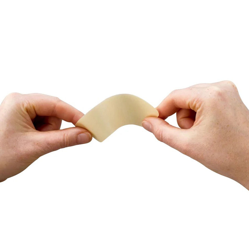 Skin Barrier Strip ESENTA™ 3 X 9 cm, Thin Curve, Hydrocolloid For Use with Ostomy Skin Protection Plate