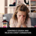 Robitussin Children's Honey Cough & Chest Congestion DM Liquid, 4-ounce bottle