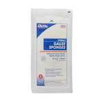 Dukal™ Sterile Gauze Sponge, 4 x 8 Inch, 12-Ply
