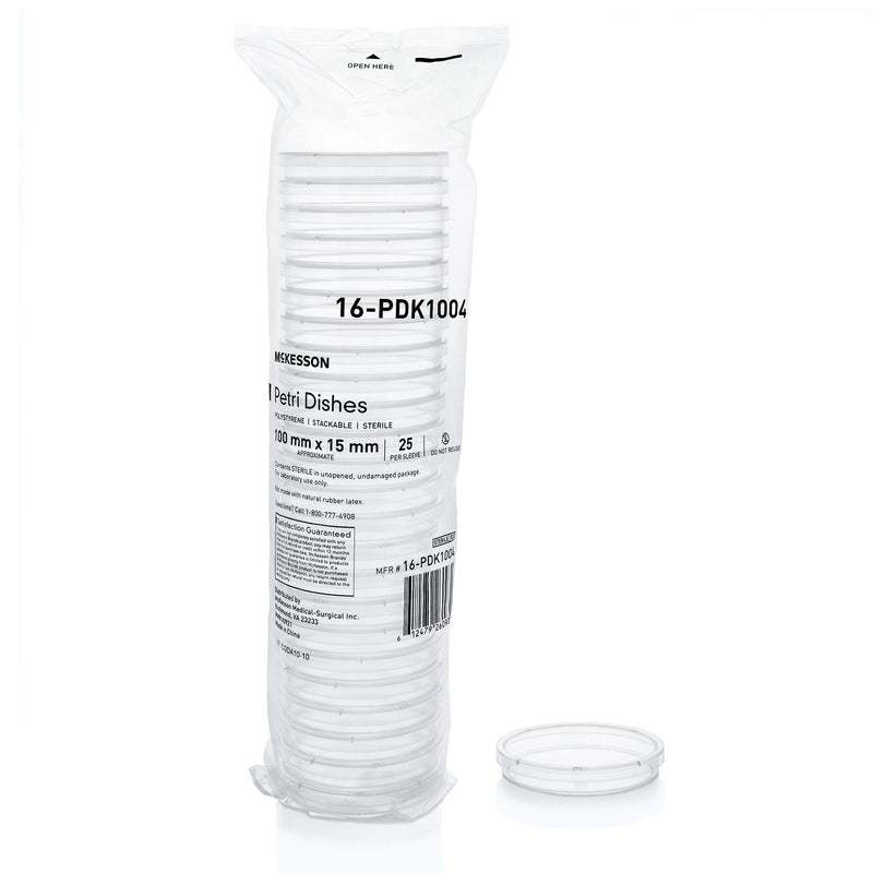McKesson Petri Dish, 100 x 15 mm