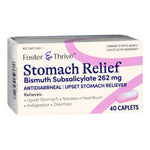 Foster & Thrive™ Stomach Relief 262 mg Bismuth Subsalicylate Caplets