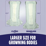 Boundless Youth Diapers, Size 8