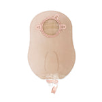 New Image™ Two-Piece Beige Urostomy Pouch, 57 mm Flange, Red Match
