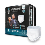 Attends® Premier Underwear, Heavy Absorbency, Large, 44 to 58 Inch Waist/Hip