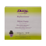 Dukal Reflections™ Disposable Bikini Panty, Black
