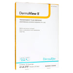 DermaView II™ Transparent Film Dressing with Border, 15.2 x 21.3 Centimeter