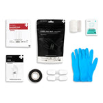 Med Packs™ Zzips First Aid Kit for Cuts, Lacerations in Portable Pouch