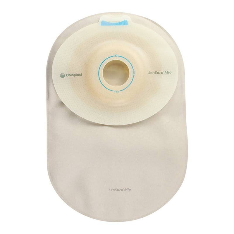 SenSura® Mio Convex Soft 1-Piece Closed End Opaque Ostomy Pouch, 31mm Stoma