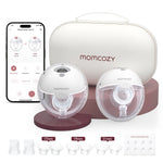 Hands Free Double Electric Breast Pump Momcozy M5 Smart