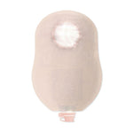 New Image™ 18422 Two-Piece Ultra-Clear Urostomy Pouch, 44 mm Flange, Green Match