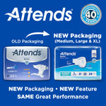 Attends® Advanced Briefs, Large