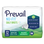 ProCare Unisex Adult Incontinence Brief, Heavy Absorbency, White, 2-XL