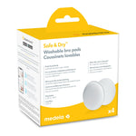 Nursing Pad Medela® Safe & Dry™ One Size Fits Most Microporous Fabric Reusable