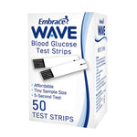 EmbraceWave+ Blood Glucose Test Strips