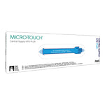 Chemical Protection Glove Micro-Touch® Central Supply SPD Plus Small Nitrile Blue 16 Inch Length Beaded Cuff NonSterile