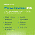 Rx Destroyer™ Pharmaceutical Disposal System, 64-ounce bottle