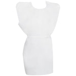 McKesson Patient Exam Gown, One Size Fits Most, White