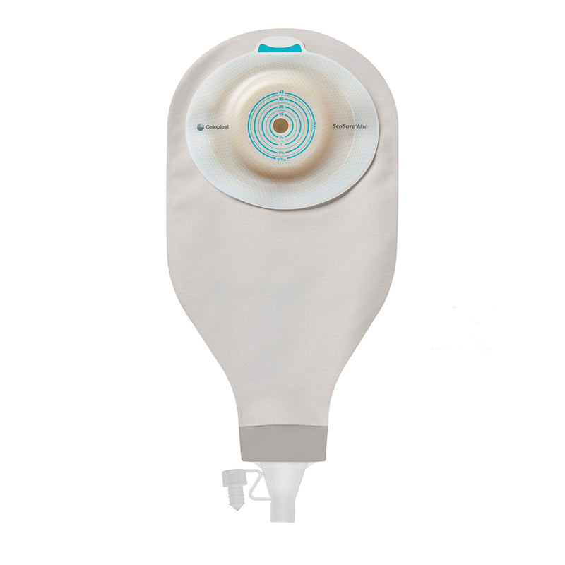 SenSura® Mio High Output 1-Piece Transparent Ostomy Pouch, 10 – 43 mm Stomas