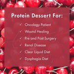 Gelatein® Plus Cherry High Protein Gelatin, 4-ounce cup