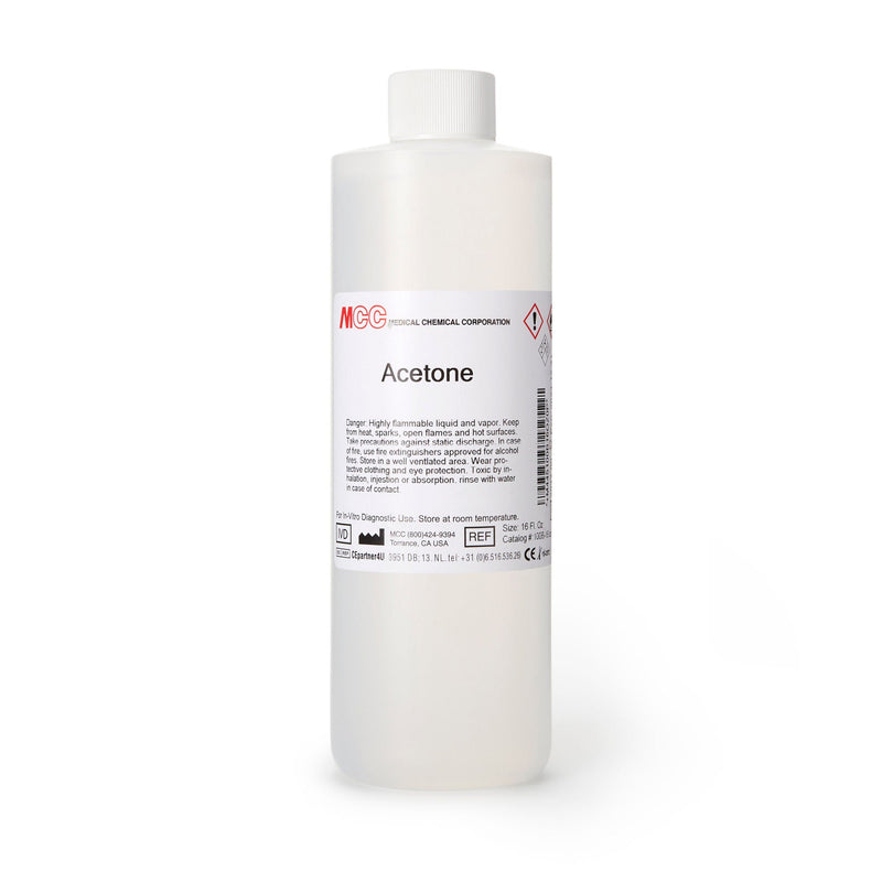 Medical Chemical Acetone Chemistry Reagent, 16-ounce Bottle