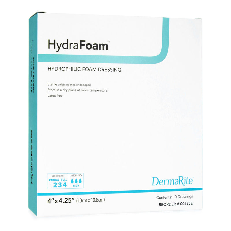 HydraFoam™ Nonadhesive Foam Dressing, 4 x 4.5 Inch