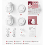 Wearable Double Electric Breast Pump Momcozy S12 Pro Quick