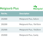Melgisorb® Plus Alginate Dressing, 5 x 5 Centimeter
