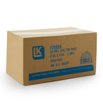 LK® Clear Line Zipper Reclosable Bag, 6 x 9 Inch