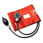 McKesson Deluxe Aneroid Sphygmomanometer, Dual-Tube, Pocket Size, Large Cuff
