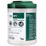 Surface Disinfectant Cleaner Sani-HP1™ Germicidal Manual Pull Wipe 275 Count Canister NonSterile