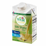 Vital Cuisine® 500 Shake Vanilla Nutrition and Recovery, 8.45-ounce carton