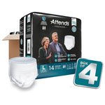 Attends® Premier Underwear, Heavy Absorbency, Large, 44 to 58 Inch Waist/Hip