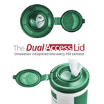 Surface Disinfectant Cleaner Sani-HP1™ Germicidal Manual Pull Wipe 275 Count Canister NonSterile