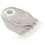 SenSura® Mio Flex High Output 2-Piece Transparent Ileostomy Pouch, Red Match