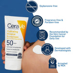 CeraVe® Hydrating Mineral Sunscreen Body SPF 50, 5-ounce Tube