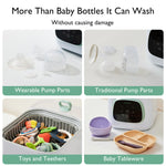 Baby Bottle Washer and Sterilizer Momcozy CleanPal Pro For Baby Bottles