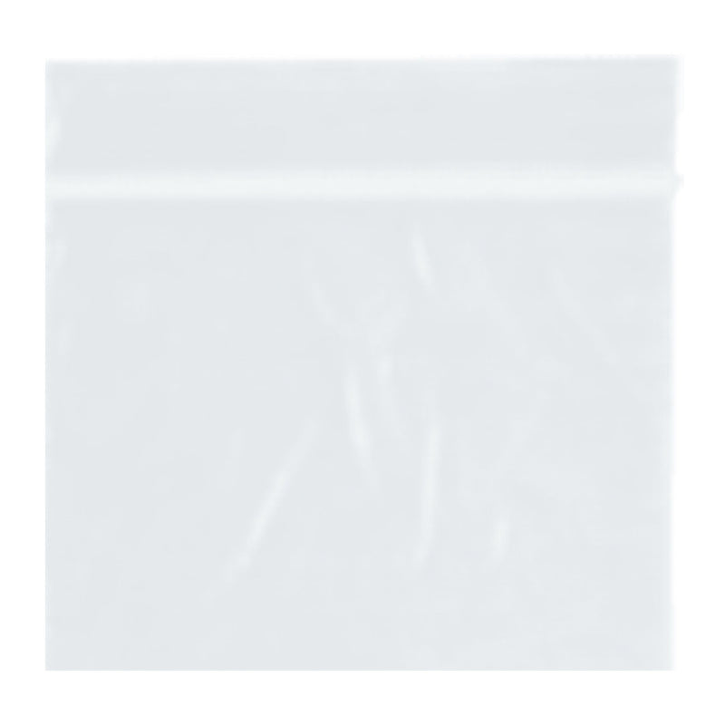 RD Plastics Company Reclosable Zip Bags, Clear, 2 x 2 in.