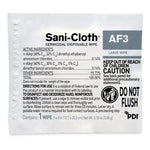Sani-Cloth® AF3 Germicidal Large Disinfectant Wipes, Individual Packet, 50 ct.