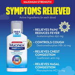 Mucinex® Fast-Max™ Cold & Flu Cold and Cough Relief, 6-ounce Bottle