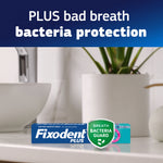 Fixodent Plus Denture Adhesive Cream Breath Bacteria Guard