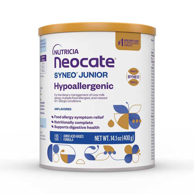 Neocate® Syneo® Junior Hypoallergenic Amino Acid–Based Formula, 14.1-ounce can