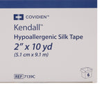 Kendall™ Hypoallergenic Silk-Like Cloth Medical Tape, 2 Inch x 10 Yard, White