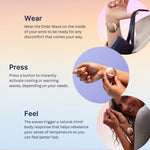 Embr Wave® 2 Therapy Wristband for Hot Flashes / Sleep Therapy, Rose Gold