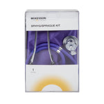 McKesson Lumeon™ Aneroid Sphygmomanometer/Sprague Kit, Purple